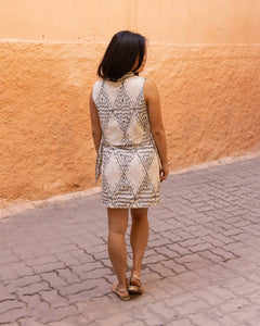  Cotton Wrap Skirt | Co Ord Skirt Artisan Look | Hayaqi 